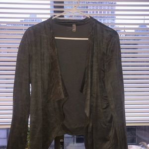 Faux suede Moto Jacket - Milla M